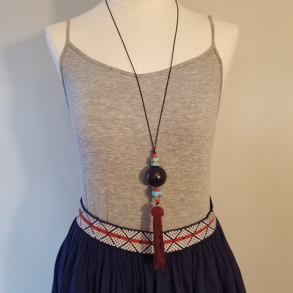 BUNDLE: Pendant Minimalistic Handmade Bohemian Adjustable Necklaces - Picture 8 of 15